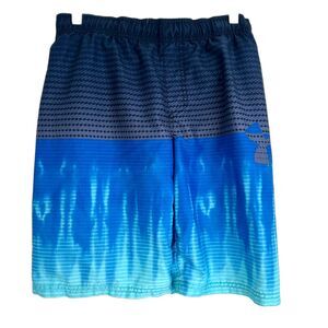 Boys Under Armour swim trunks with adjustable drawstring Size L